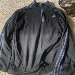 Black adidas quarter zip